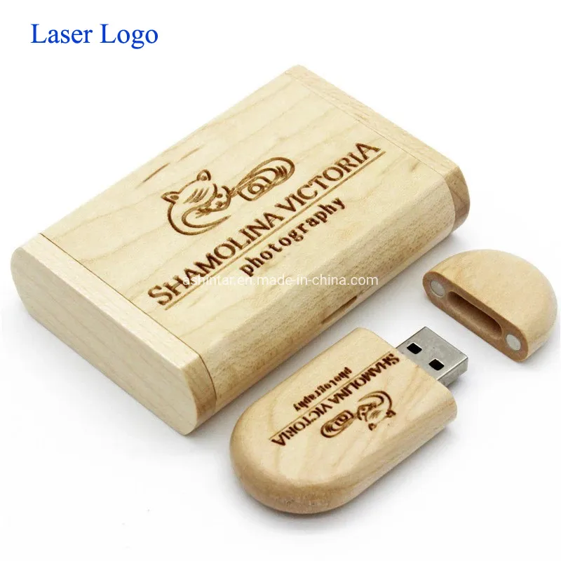 Wedding Gift USB Stick Customized Logo Personal USB Pen Drive 16GB 32GB 64GB Wood USB Flash Drive