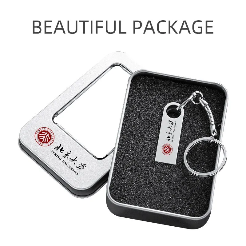 Wholesale Custom Logo USB Stick 2.0 Pen Drive 8GB 16GB 32GB 64GB 128GB 3.0 Metal USB Flash Drives