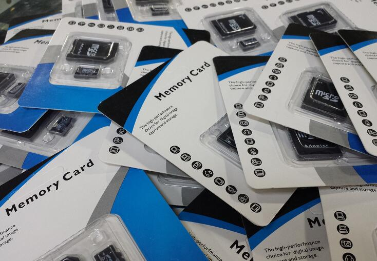 Wholesale Genuine 4GB Micro SD Microsd Card TF Flash Memory +Adapter