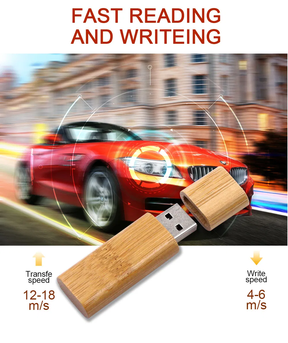 Wooden USB Flash Drive Pendrive USB Stick Pen Drive 4GB 8GB 16g 32GB USB 2.0 Memory Stick